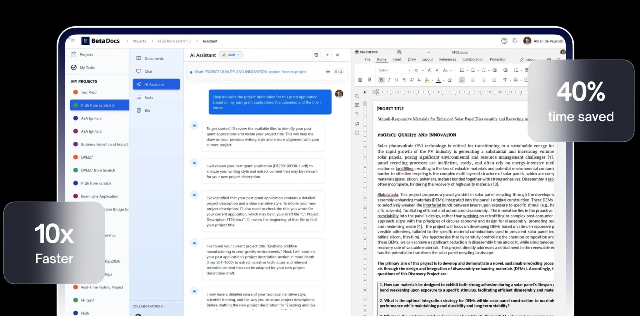 AI Assistant Screenshot